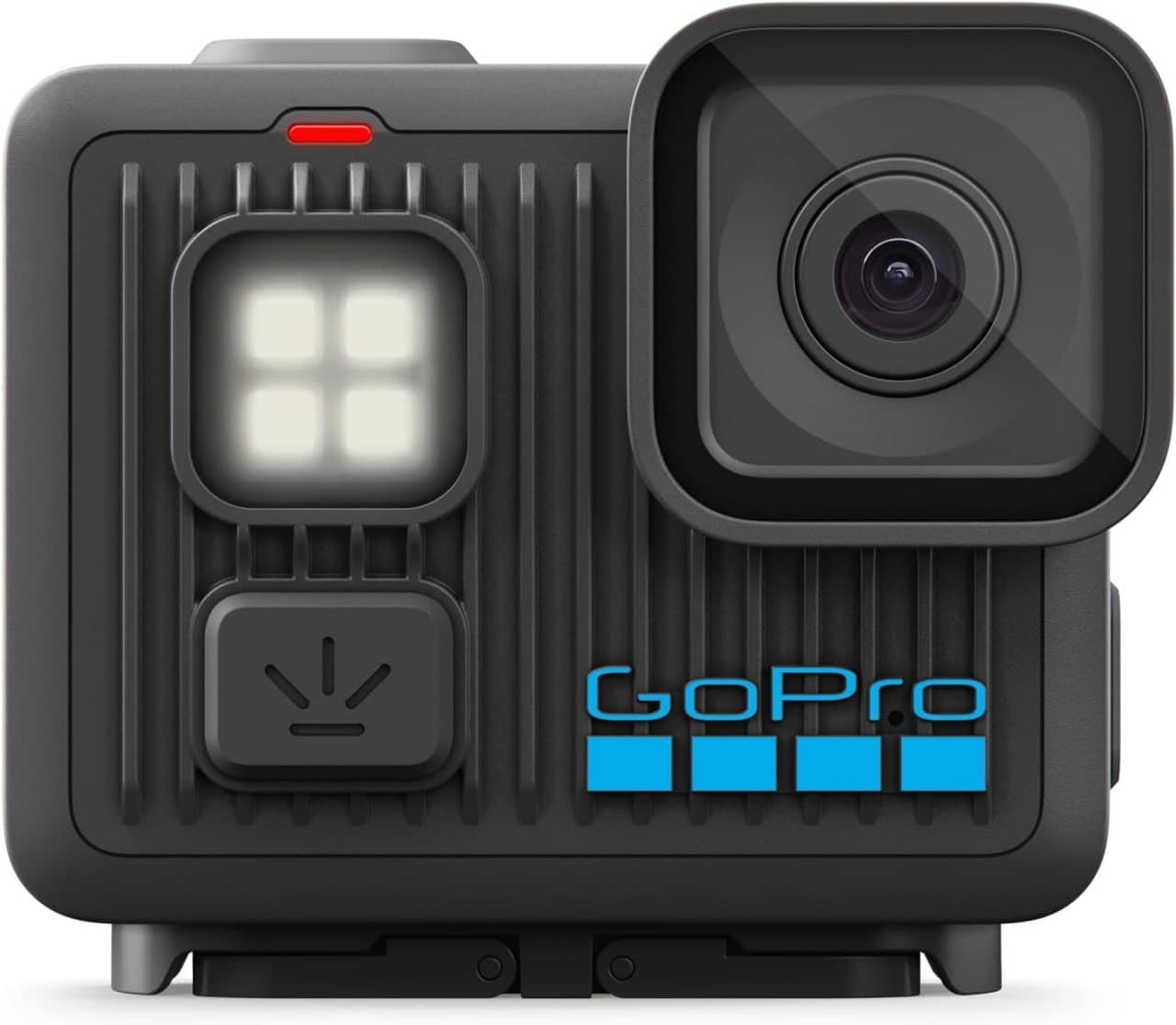GoPro LIT HERO - Câmera de Ação Compacta à Prova d'água com Luz Integrada, Vídeo 4K60 Ultra HD, Foto de 12MP, Tela Sensível ao Toque, Montagem Magnética, 1/4-20 e Estabilização HyperSmooth